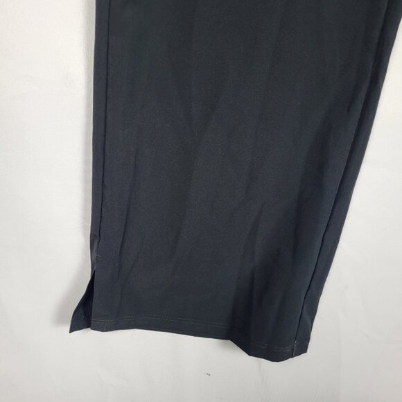 All In Motion Pull-On Pants Women's Small Black Elastic Back Wide Leg Athletic - Picture 4 of 8